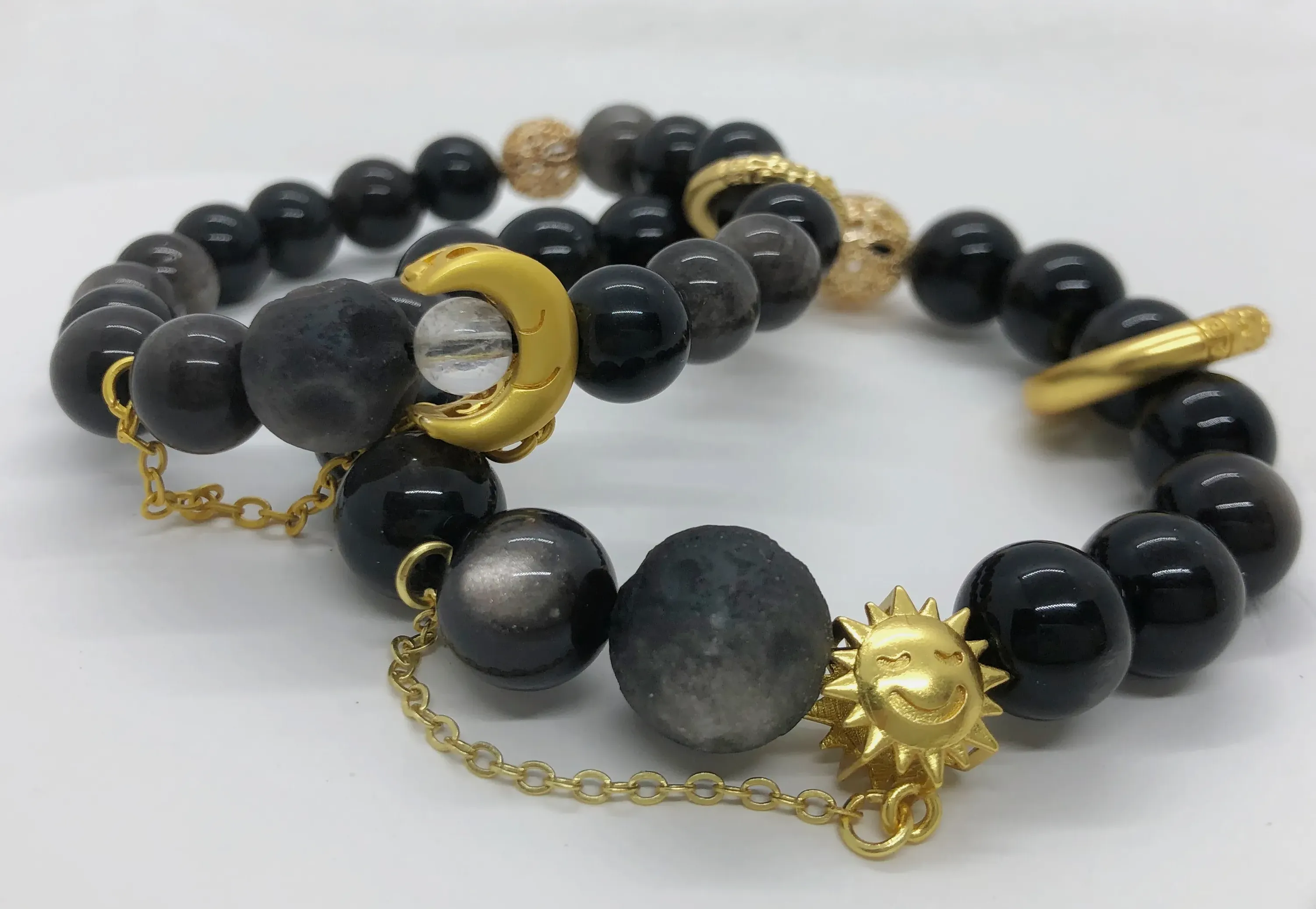 obsidian bracelet