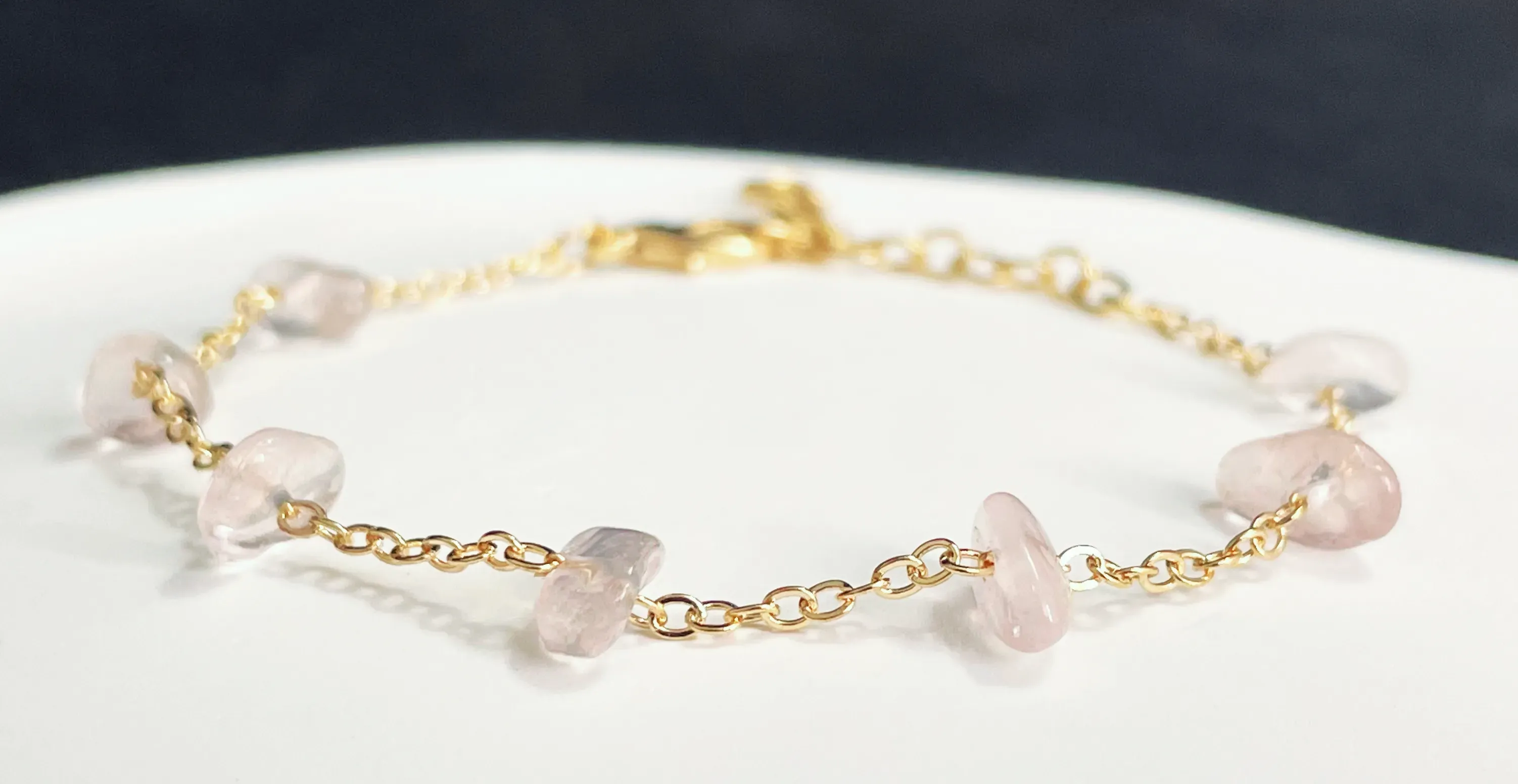 rosequartzbracelet