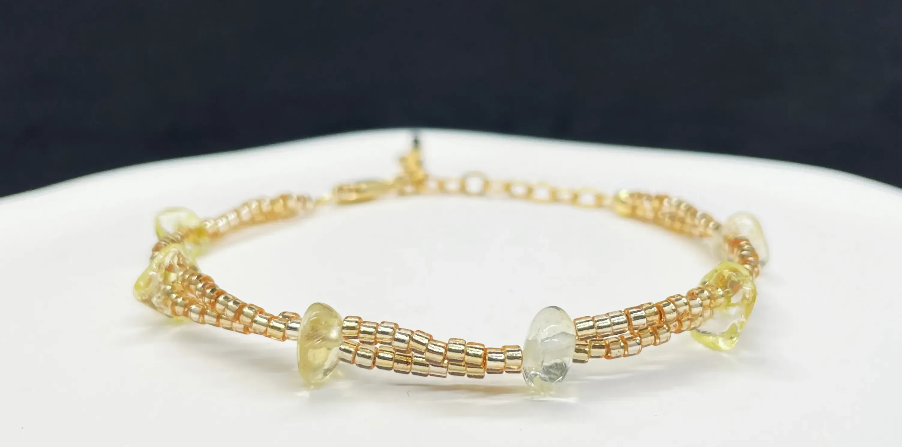 citrine bracelet