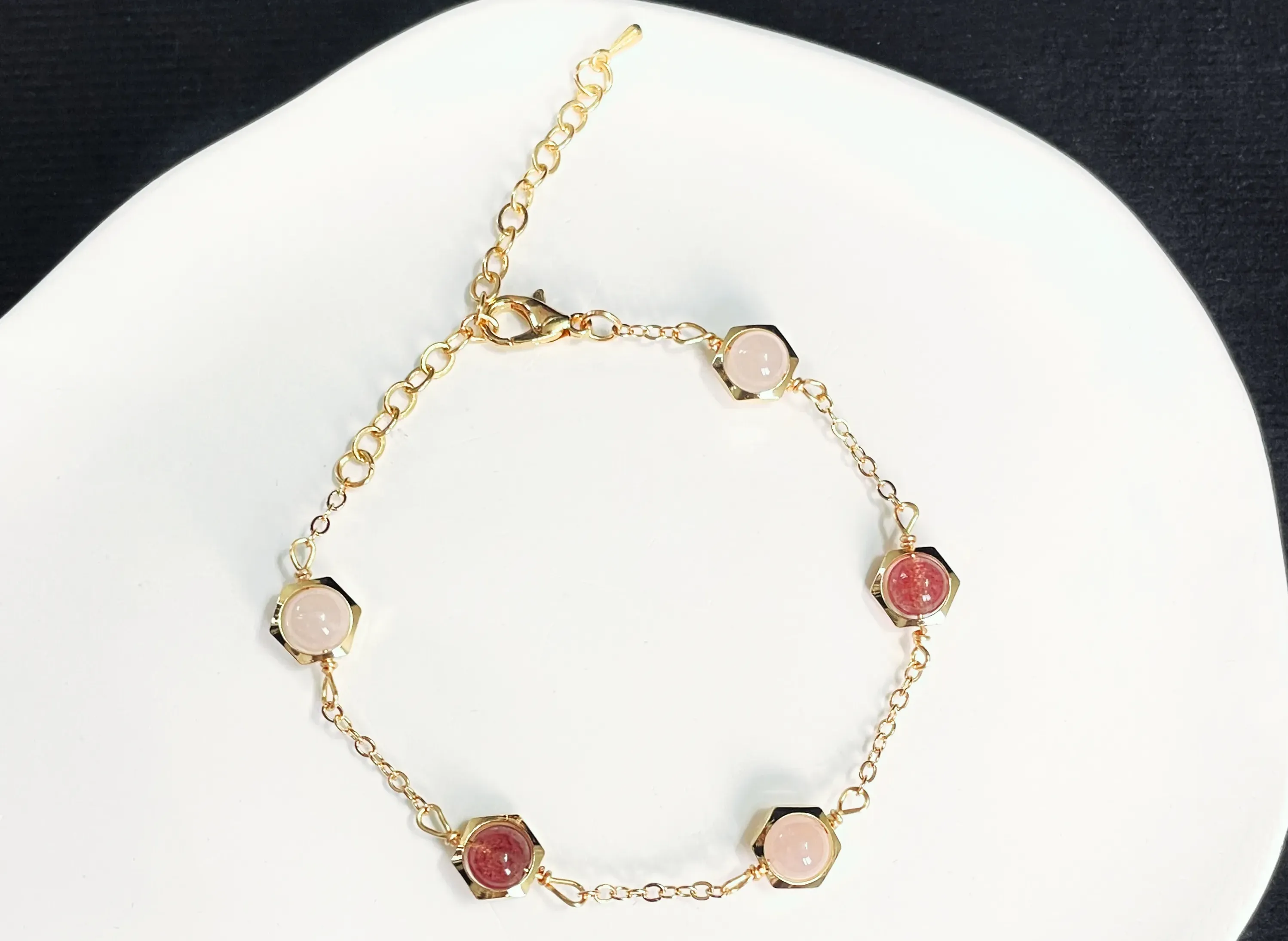rosequartzbracelet