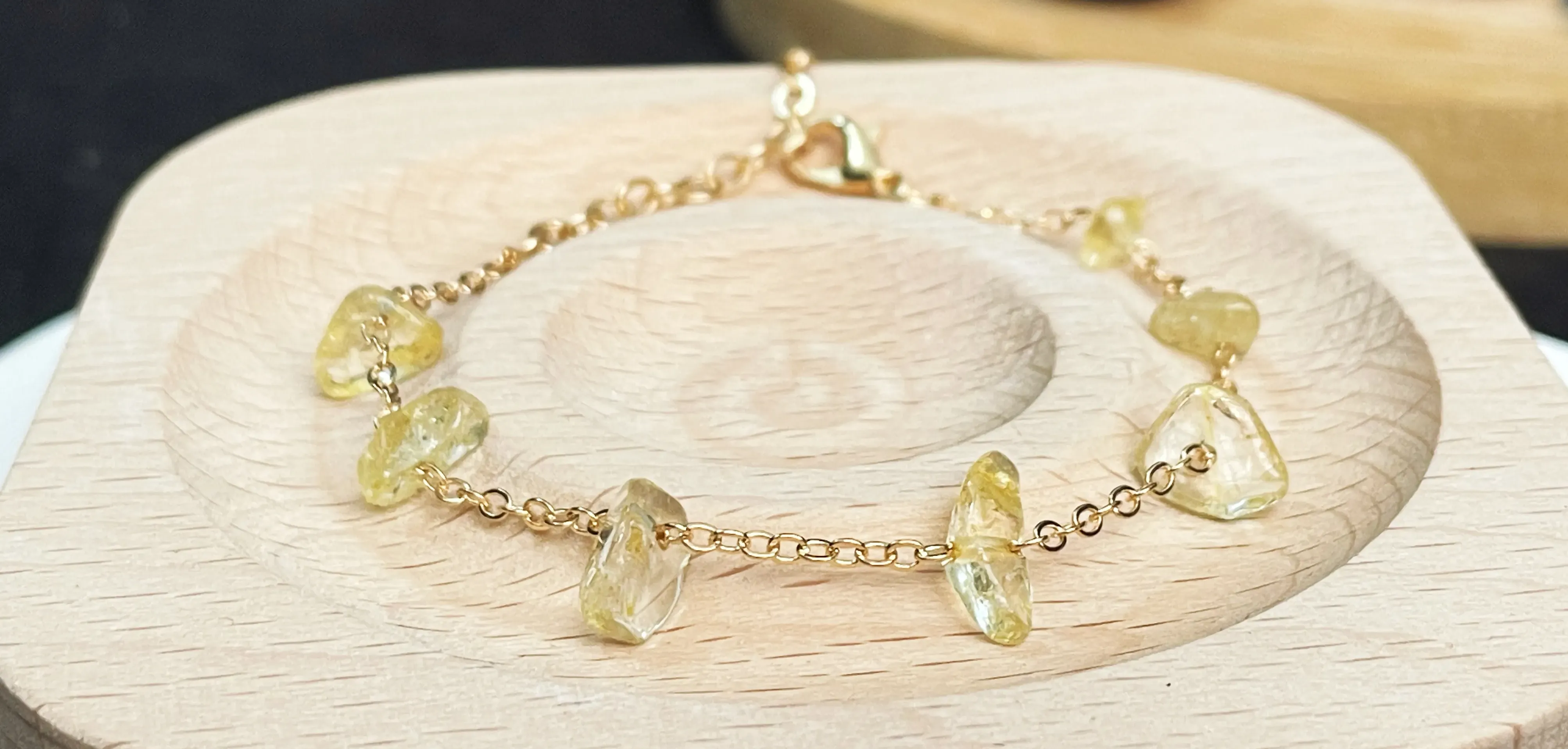 citrine bracelet