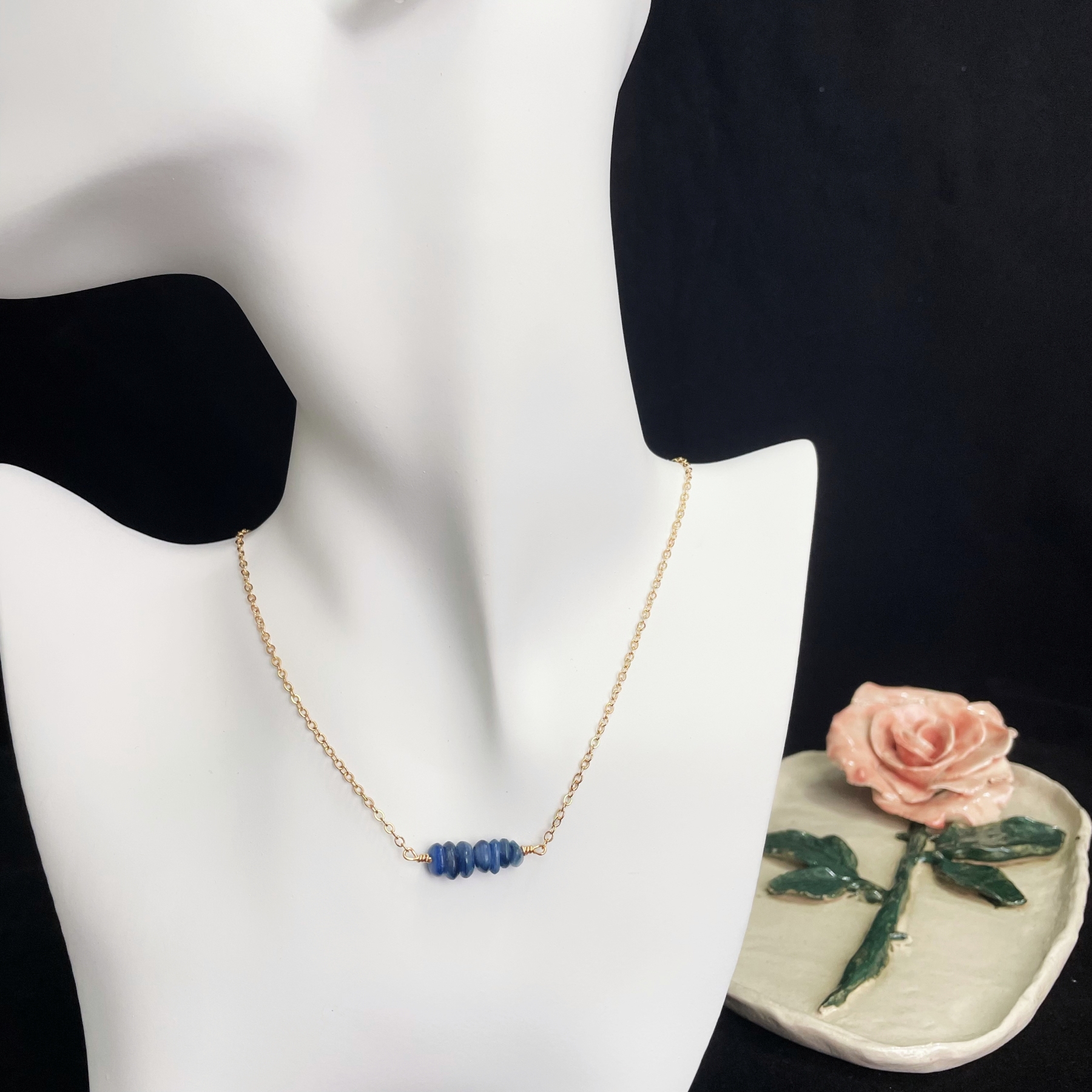 Minimalist Gemstones Necklace