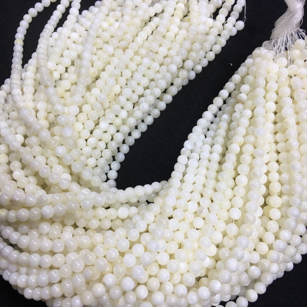 Natural Mother of Pearl Beads 2mm  3mm