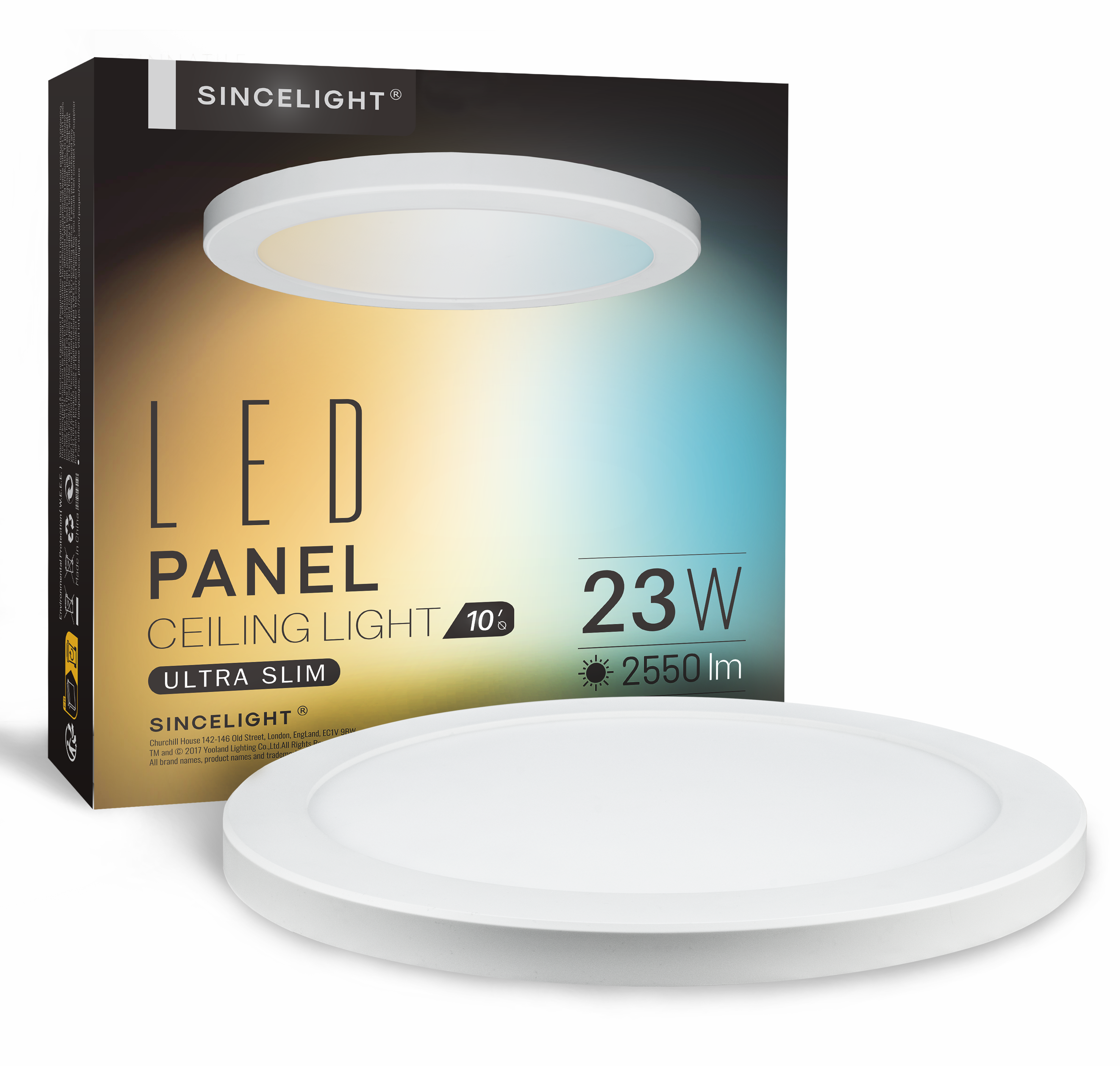 23W LED Ceiling Light PLR10A ( Φ298mm )