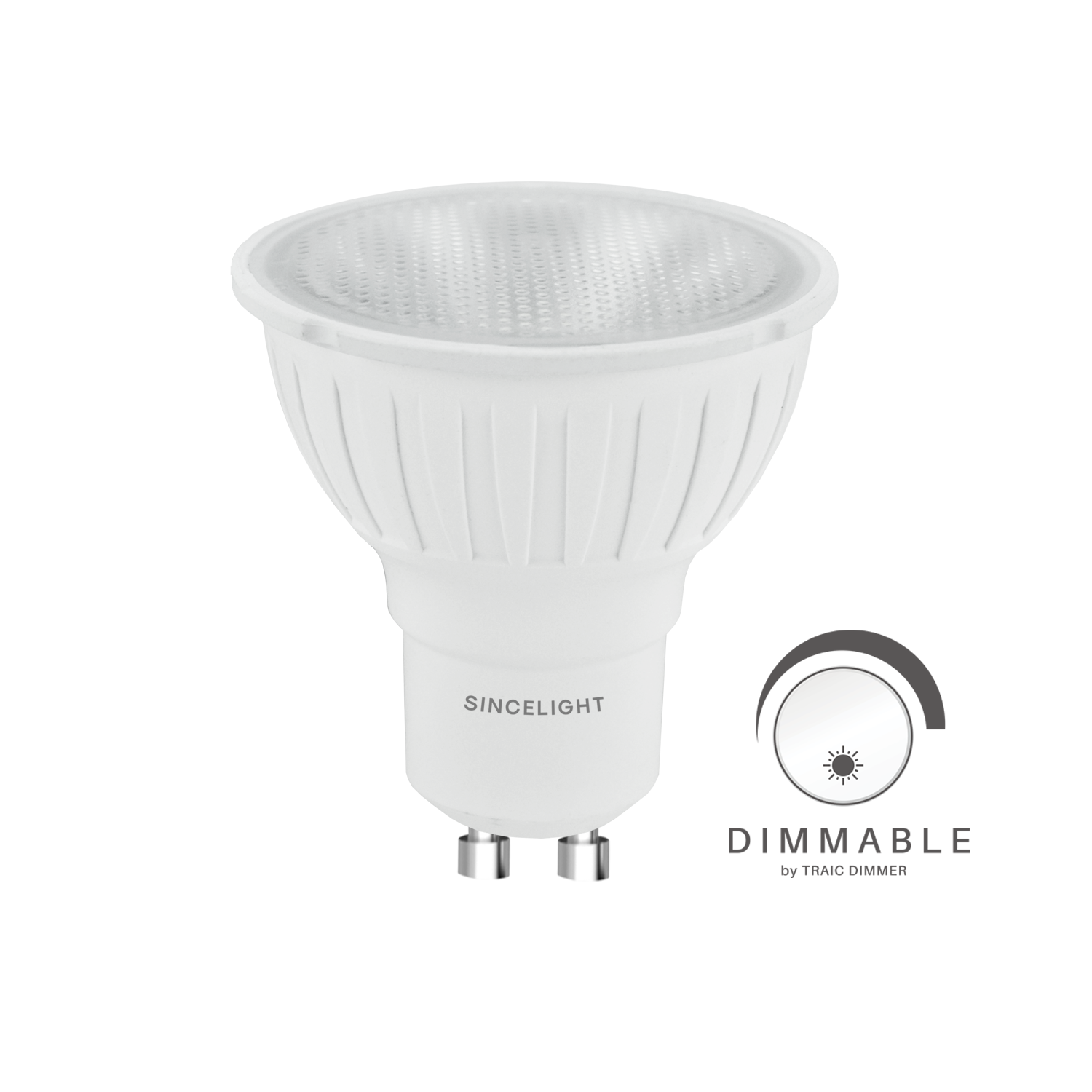 Dimmable 6W GU10 LED Reflector Bulb with ∠38° Beam Angle