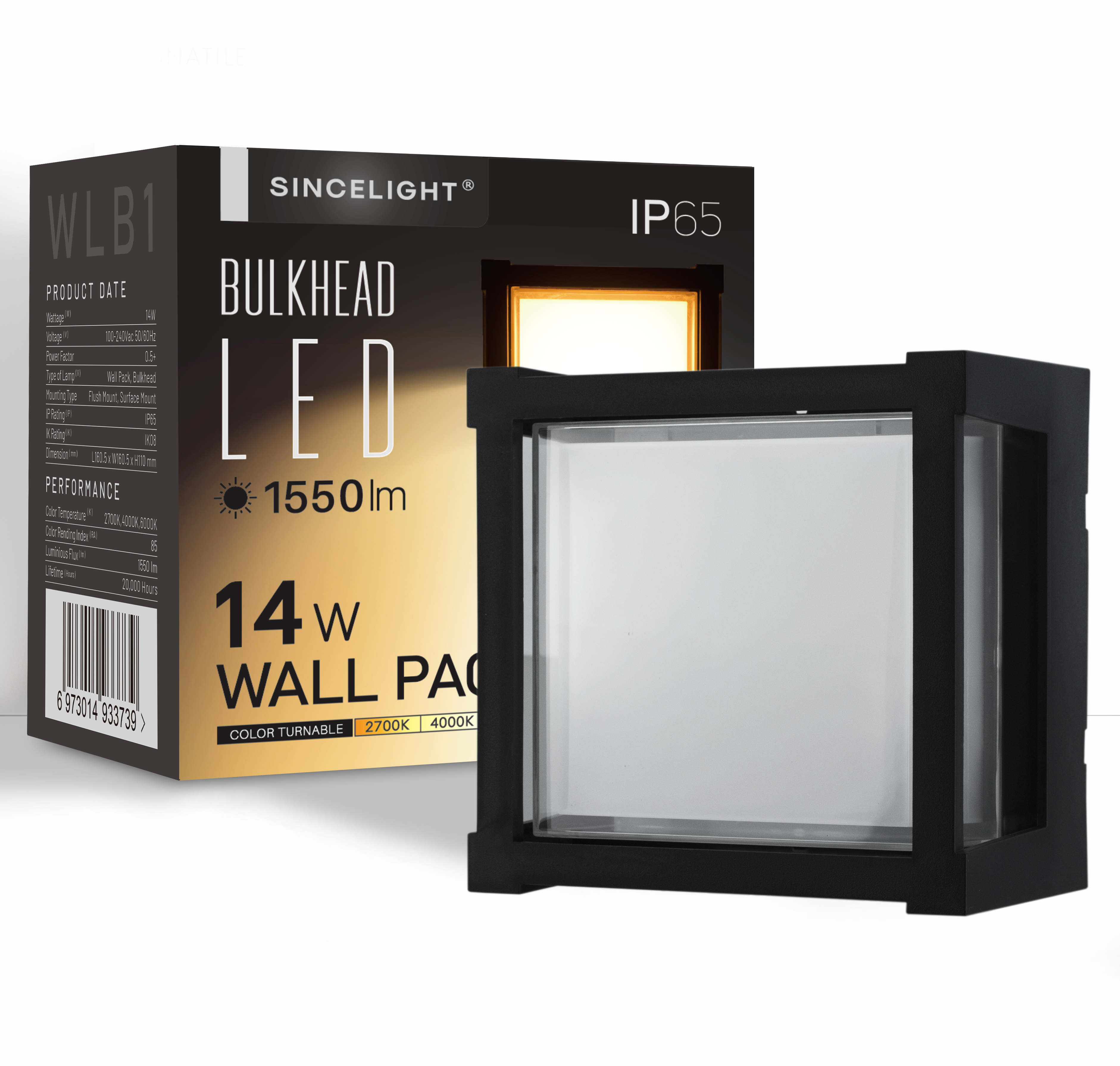 LED Wall Pack Light 14W ( WLB1 Bulkhead )