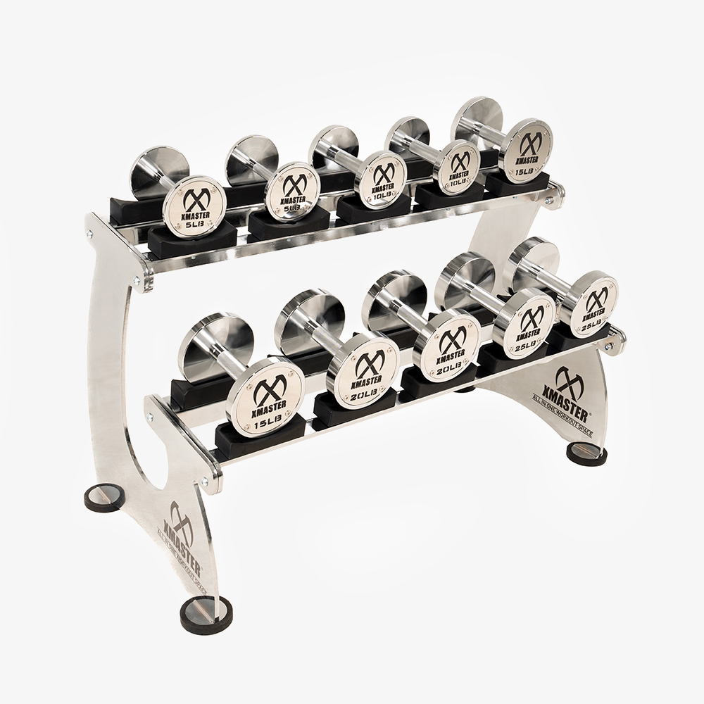 Chrome Dumbbell Rack