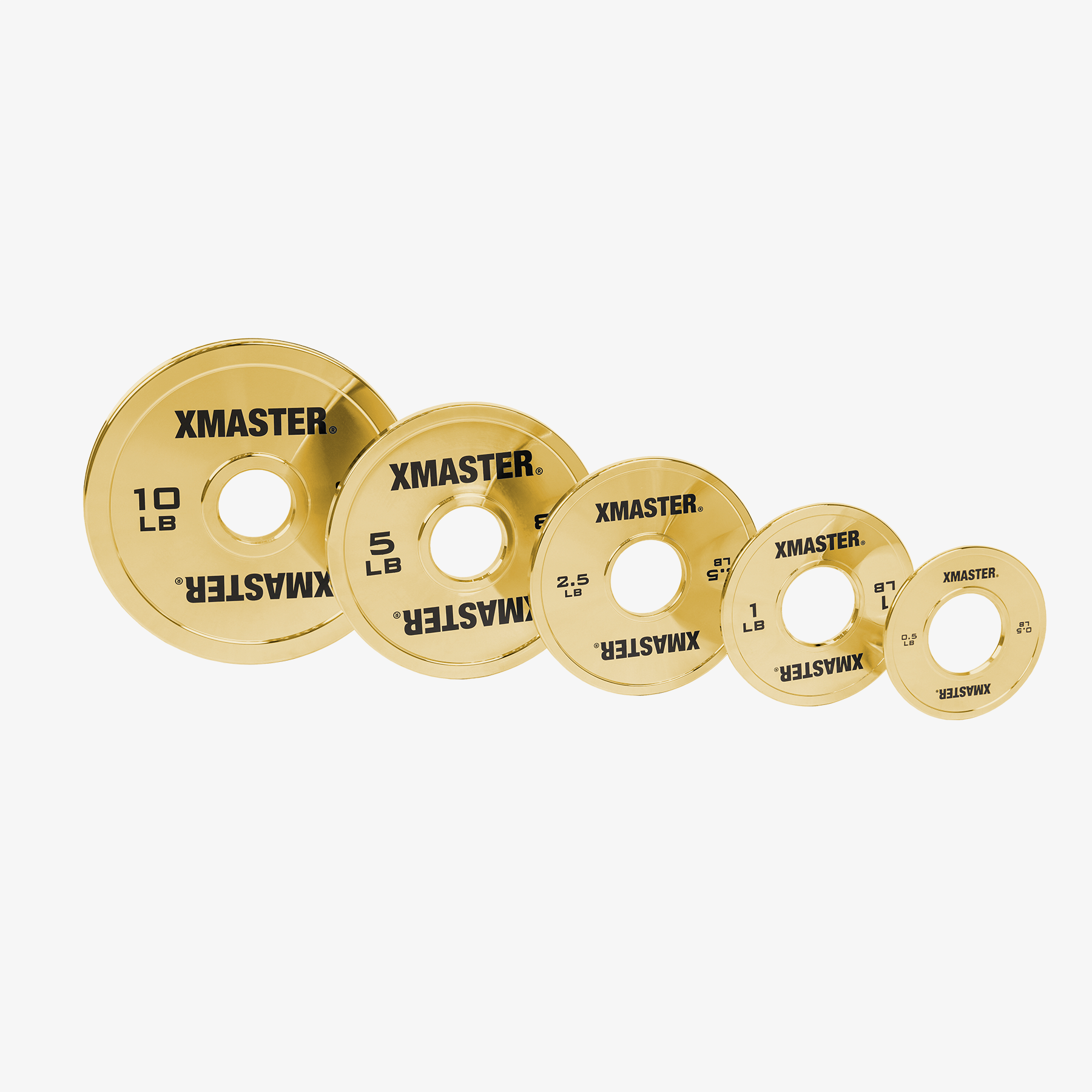 Gold Chrome Steel Plates