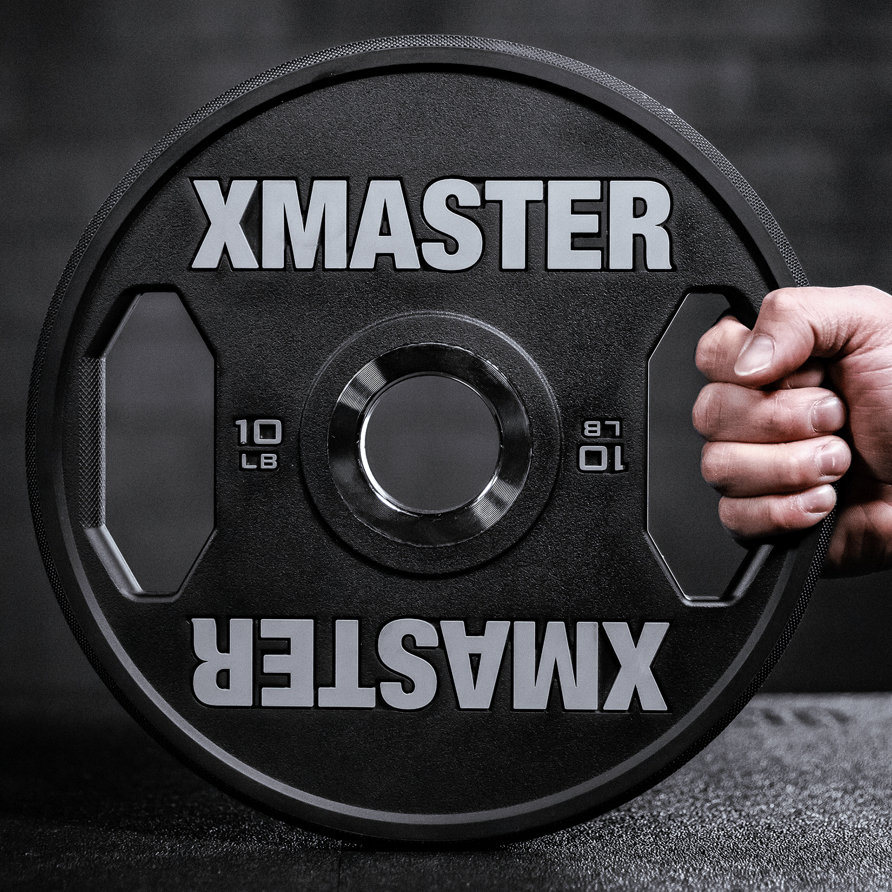 Urethane Black Grip Plate (Grey) | Durable CNC Machined | XMASTER Urethane Black Grip Plate (Grey) | Durable CNC Machined | XMASTER