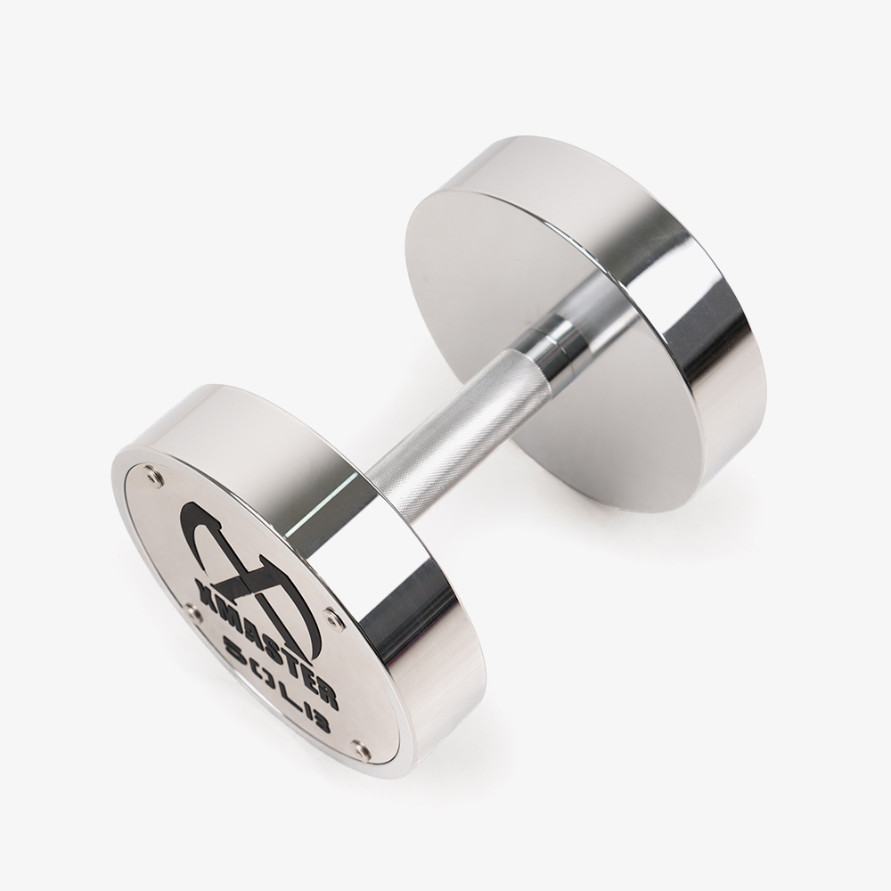XMASTER Chrome Fixed Steel Dumbbells (set)
