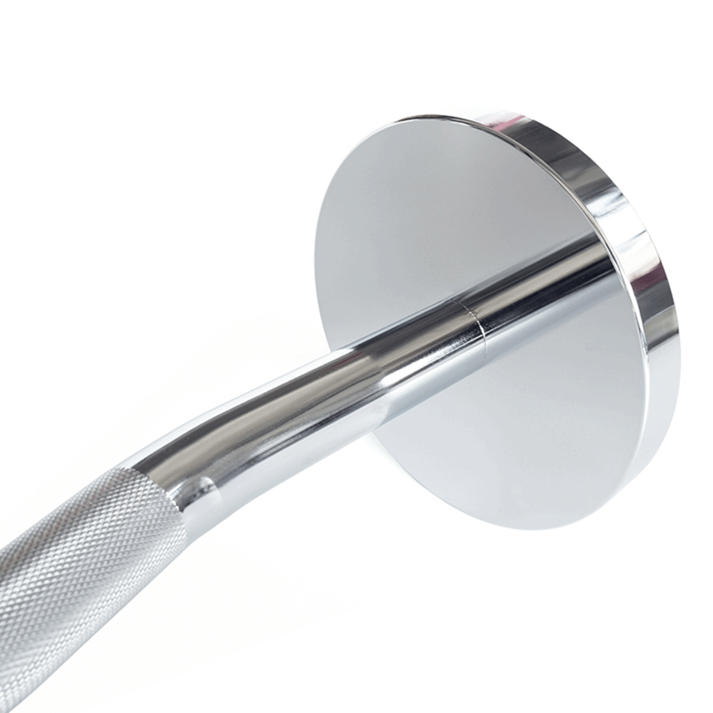 XMASTER Chromed Steel Fixed EZ Barbells