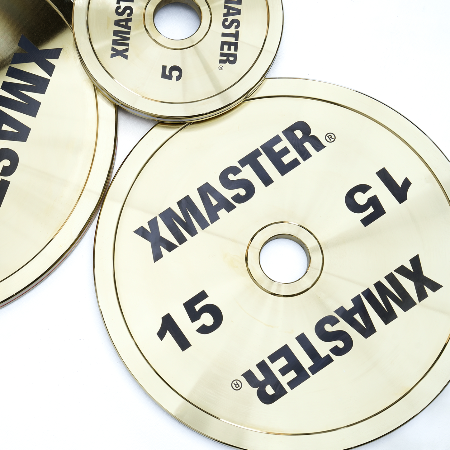 Gold Chrome Steel Plates