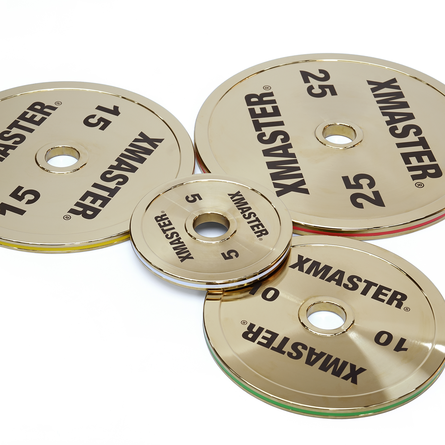 Gold Chrome Steel Plates