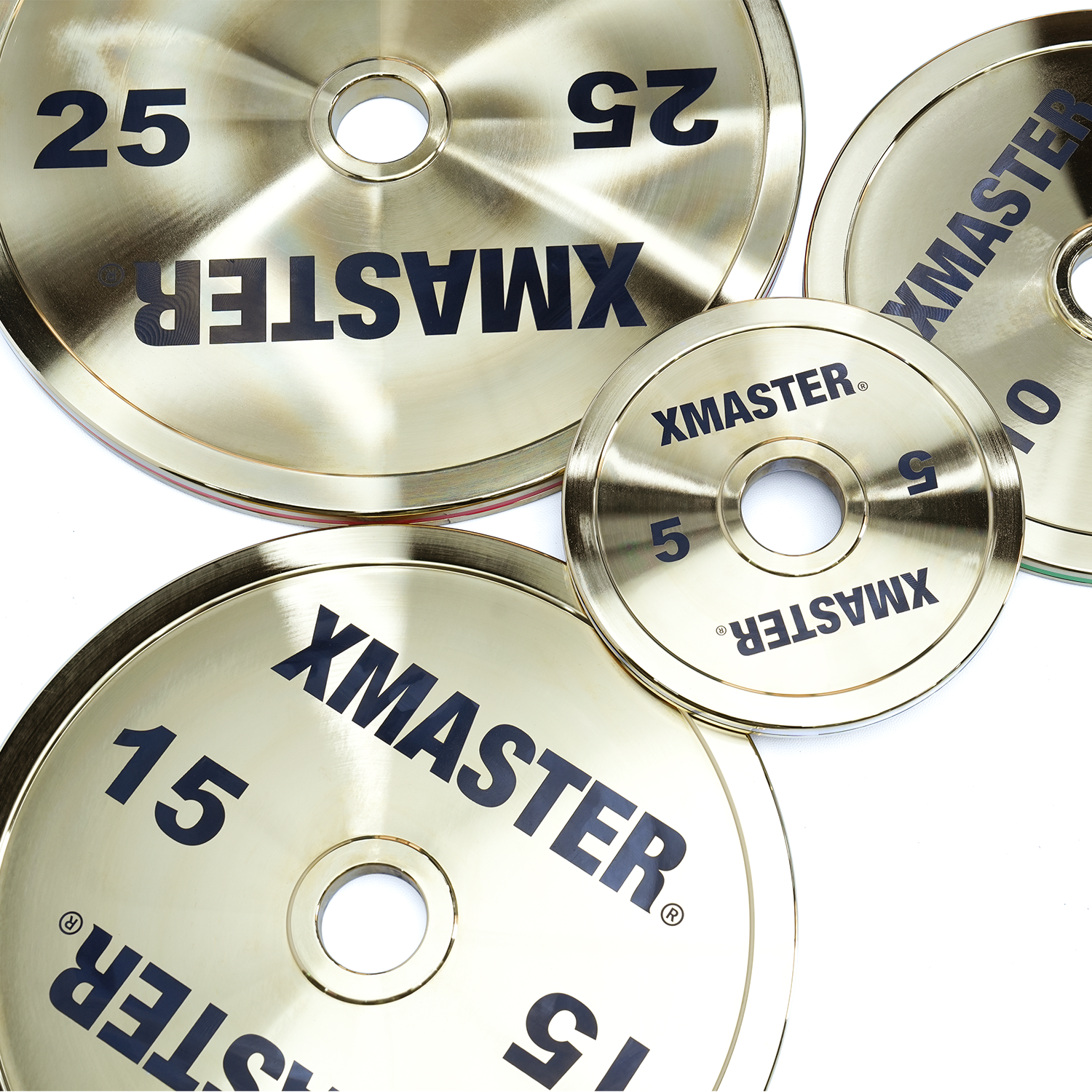 Gold Chrome Steel Plates