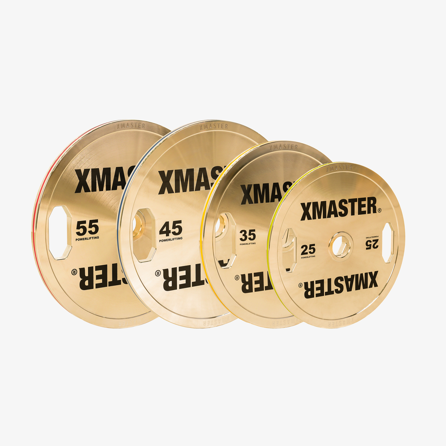 Gold Hand Grip Chrome Steel Plates