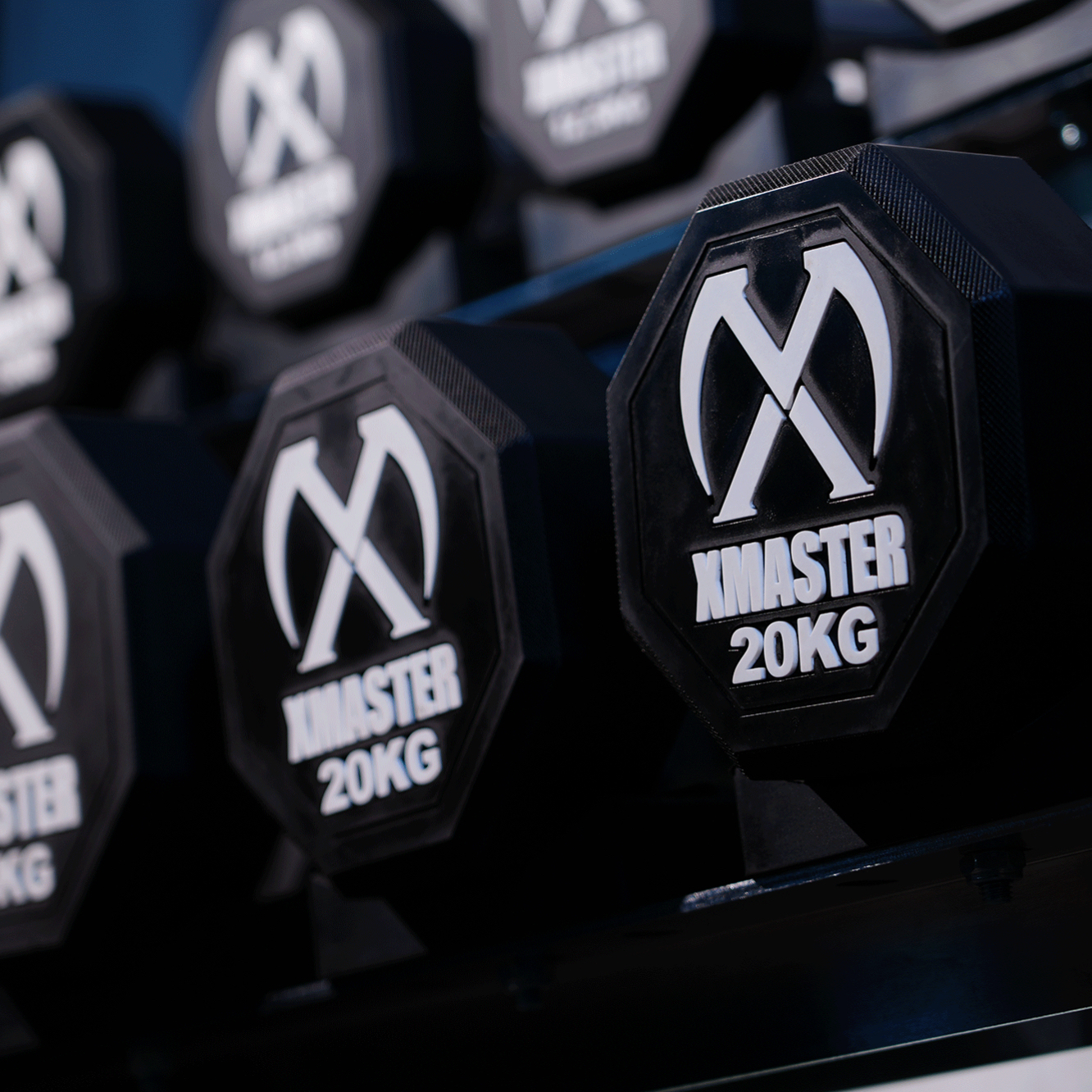 8-Sided Urethane Dumbbell (set)