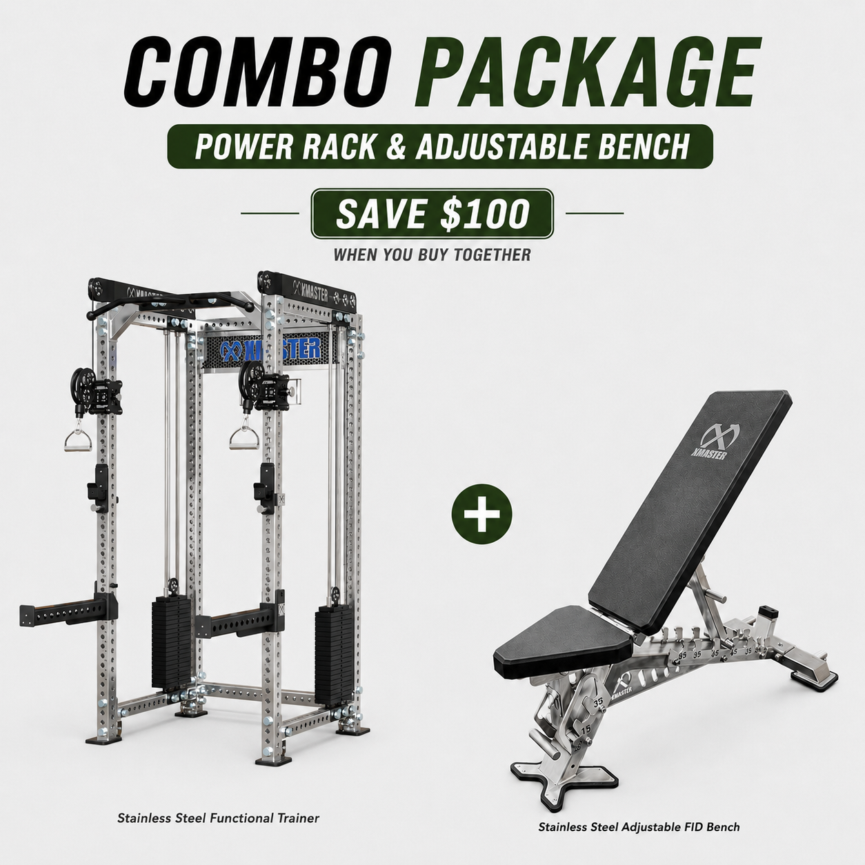 Stainless Steel Functional Training Rack – XMASTER FITNESS