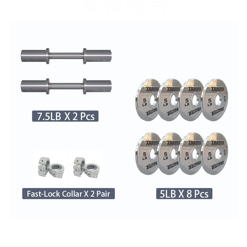 Loadable Dumbbell Kettlebell Set