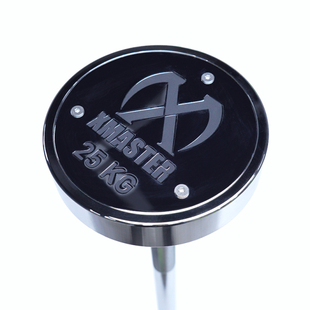 XMASTER Chromed Steel Fixed Barbell