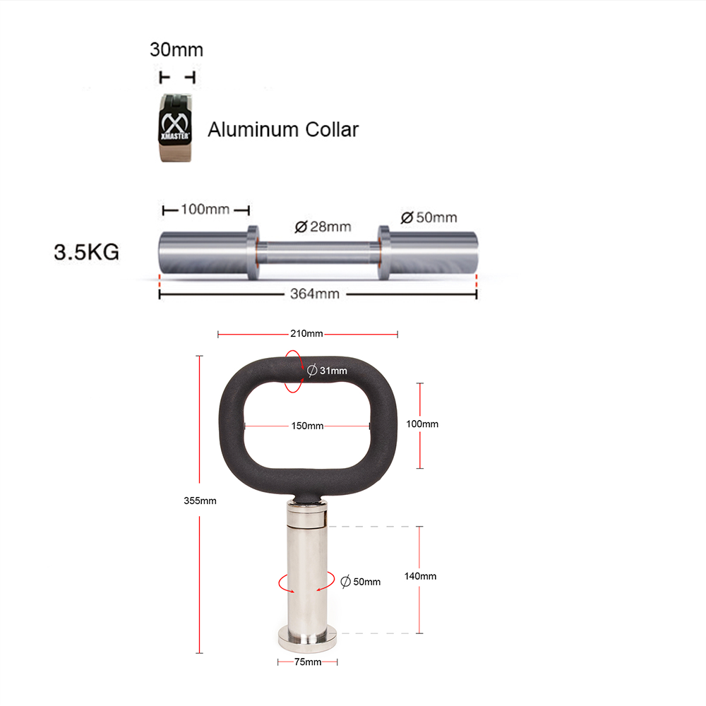 Loadable Dumbbell Kettlebell Set