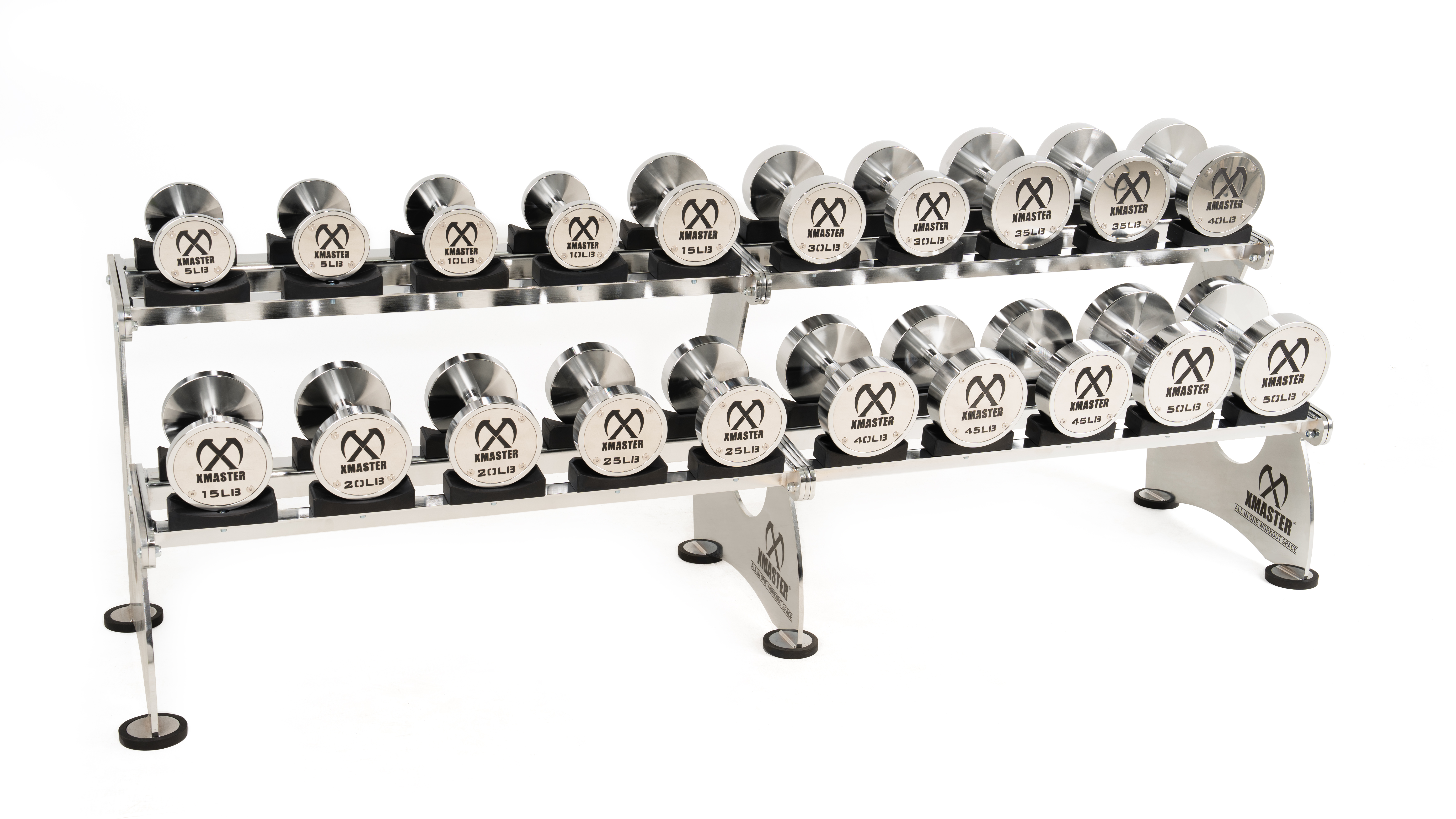 Chrome Dumbbell Rack