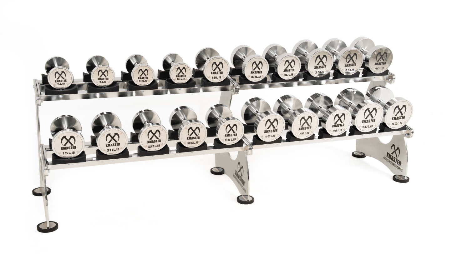 Chrome Dumbbell Rack