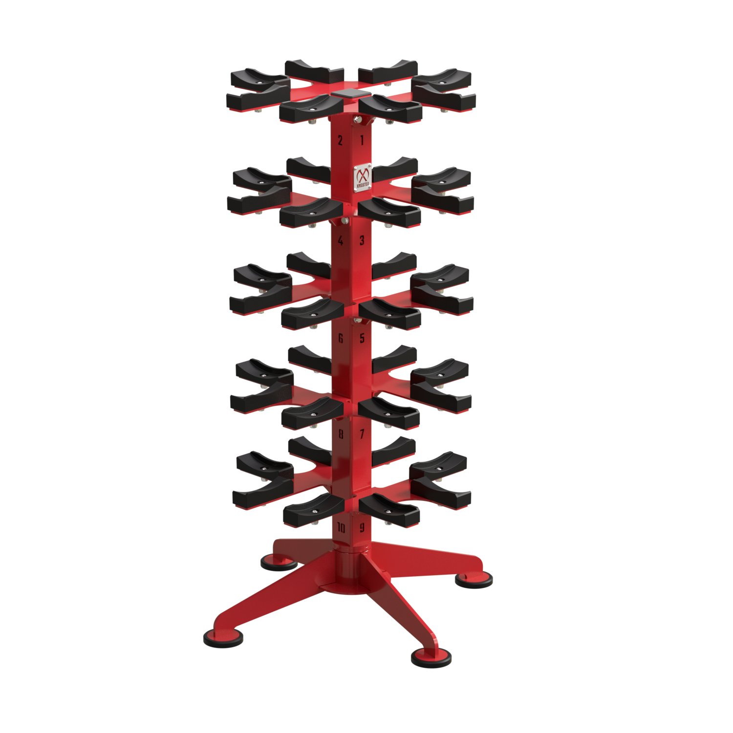 360° Rotating Dumbbell Tower