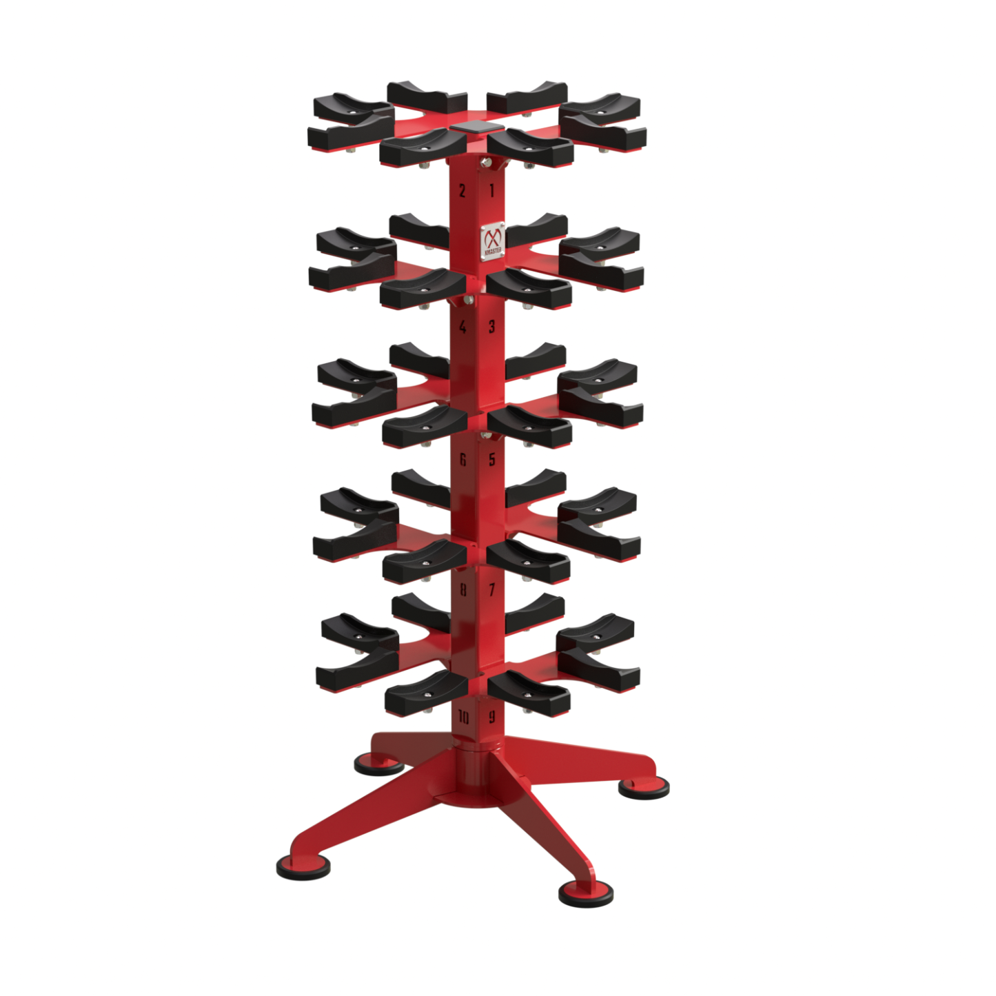 360° Rotating Dumbbell Tower
