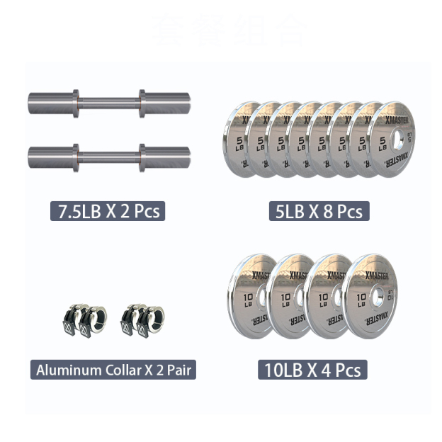 Loadable Dumbbell Kettlebell Set