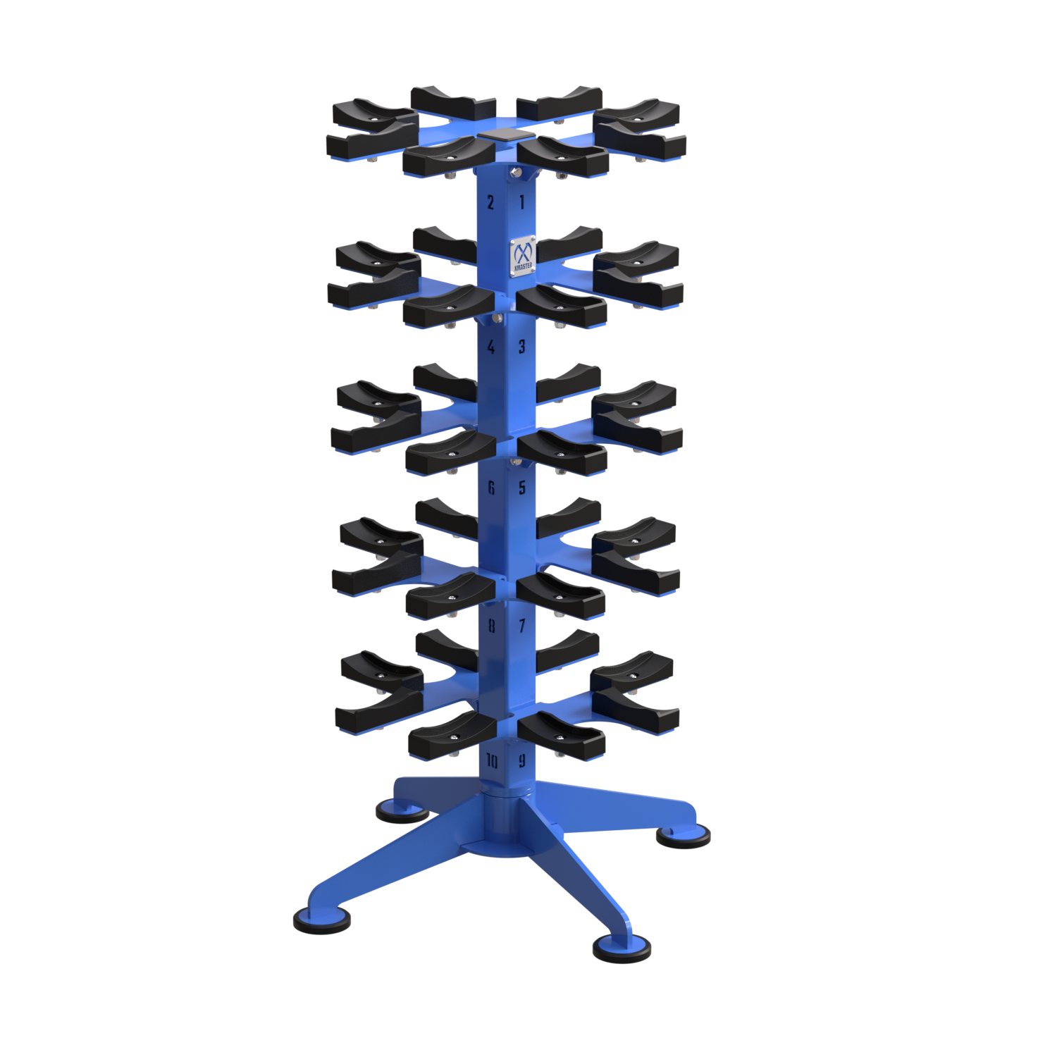 360° Rotating Dumbbell Tower