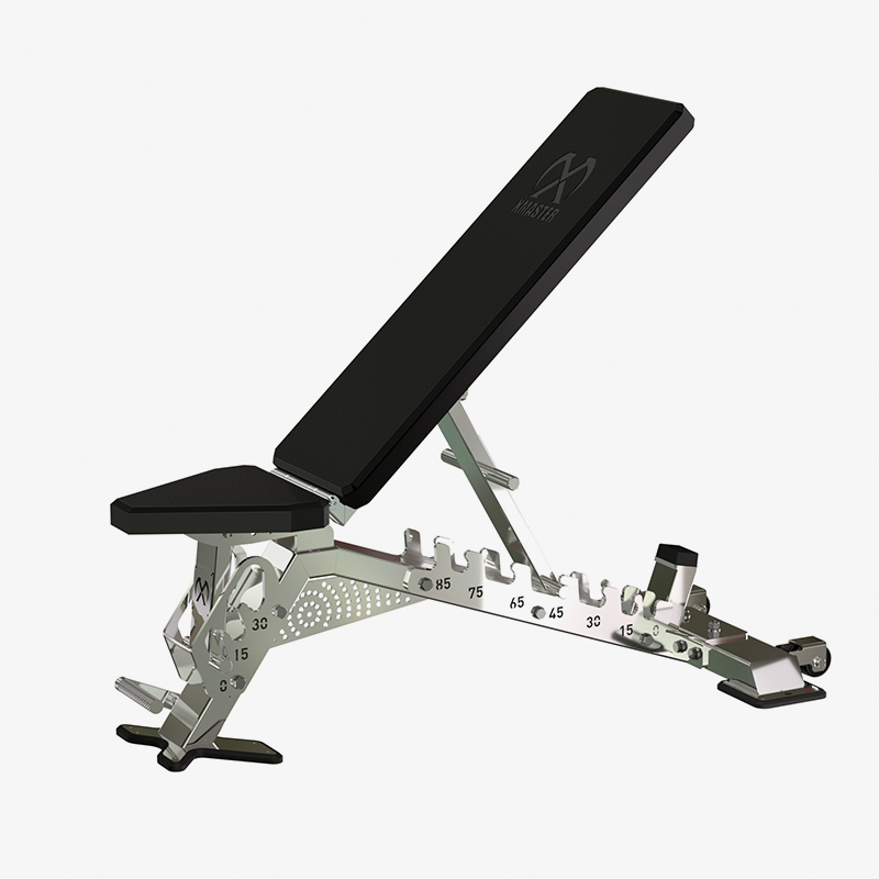 Stainless Steel Adjustable FlD Bench – XMASTER FITNESS