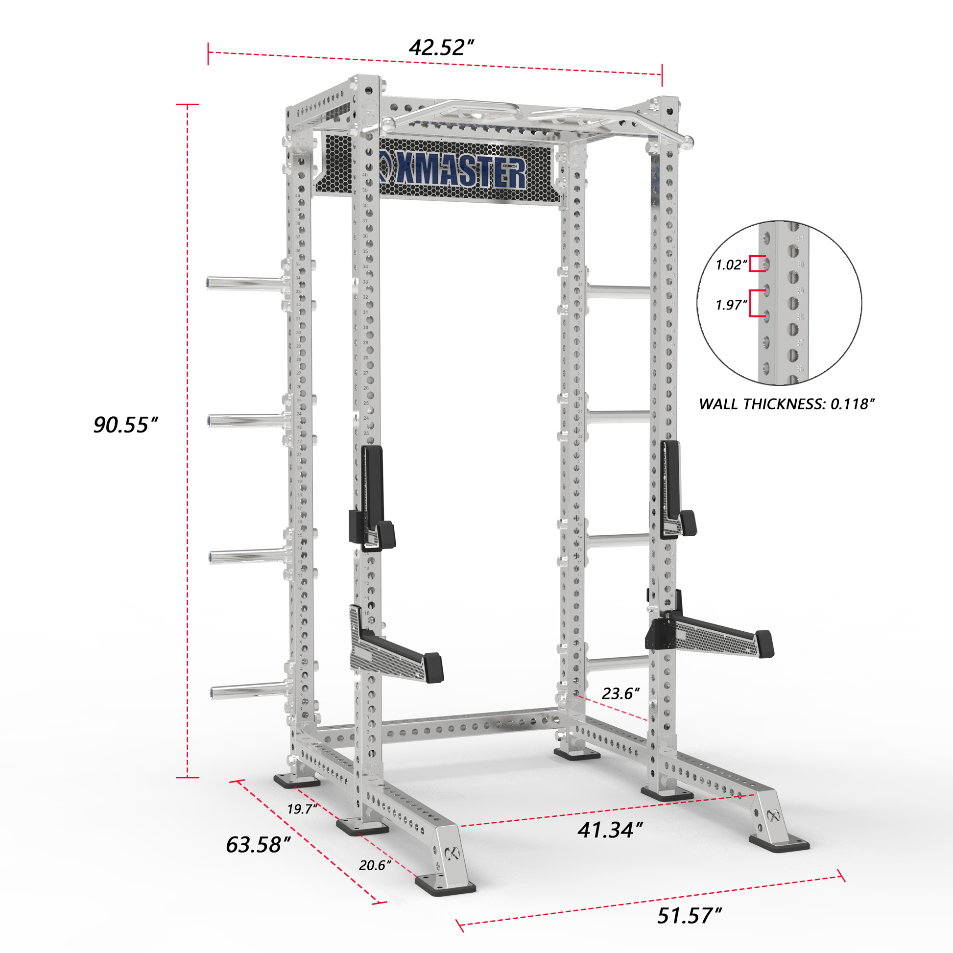 Stainless Steel Half Rack