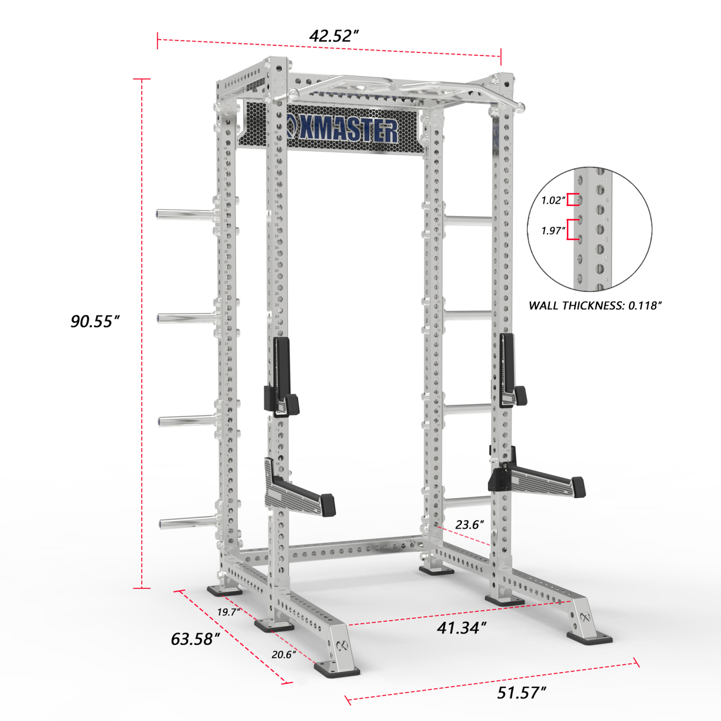 Stainless Steel Half Rack