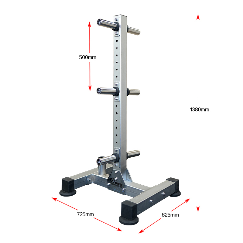 Chrome Vertical Plate Tree