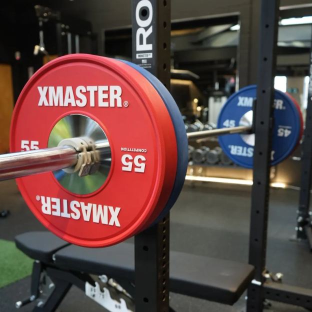 XMASTER Rubber Competition Bumper Plate