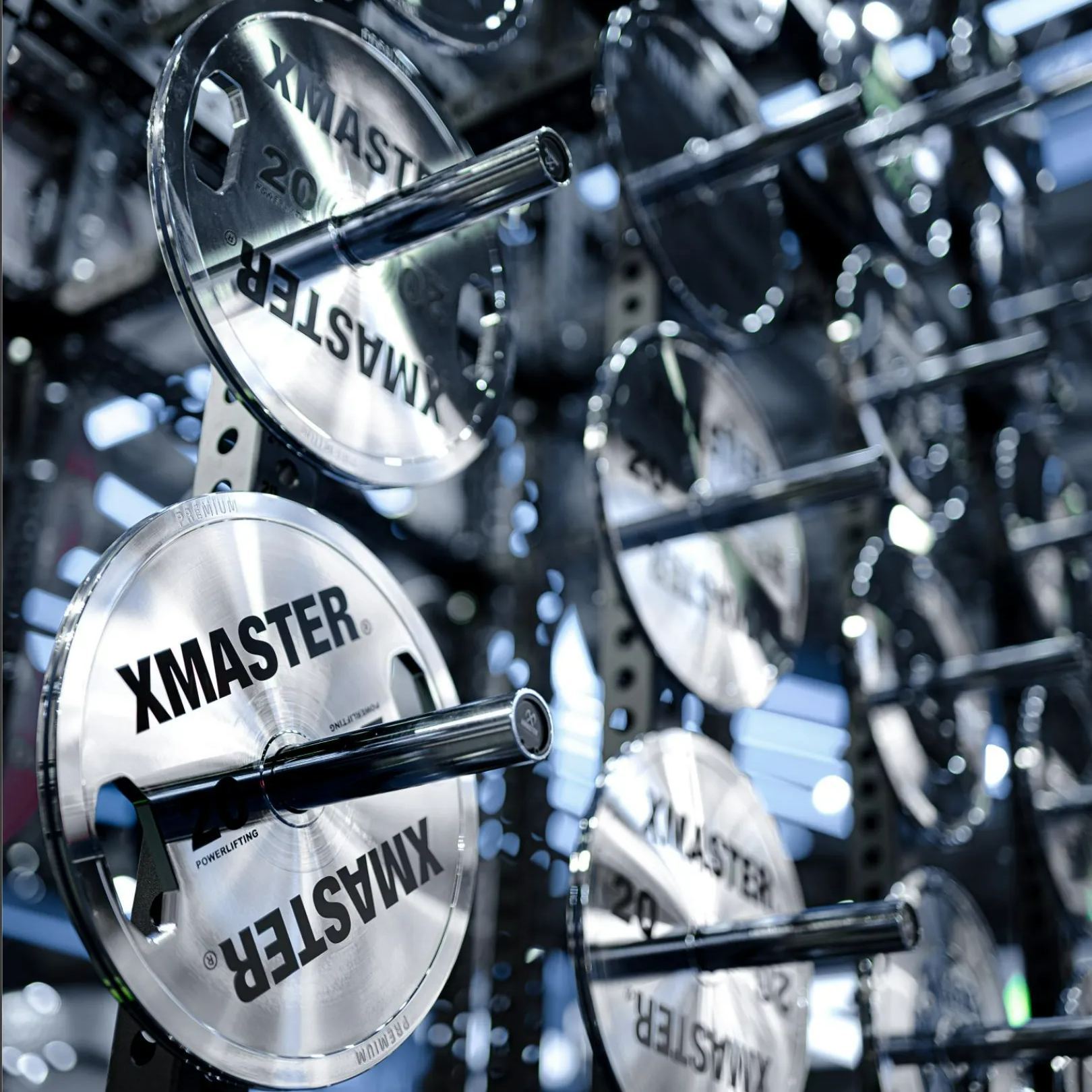 XMASTER Hand Grip Chrome Steel Plates LB