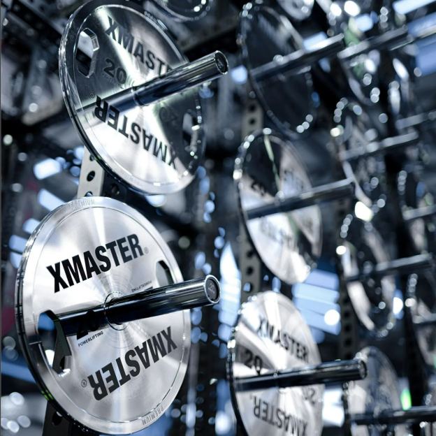 XMASTER Hand Grip Chrome Steel Plates LB