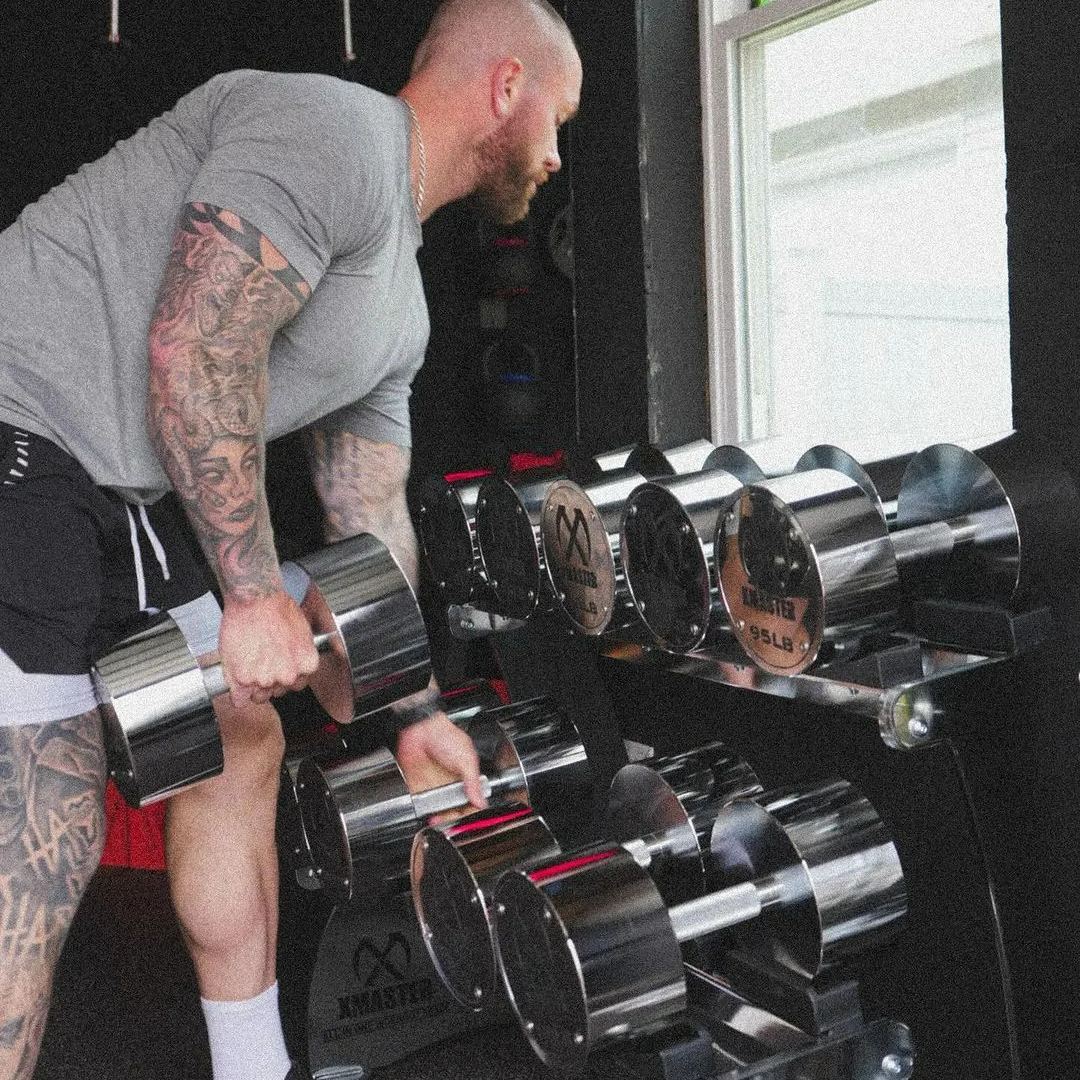 Chrome Dumbbell Rack