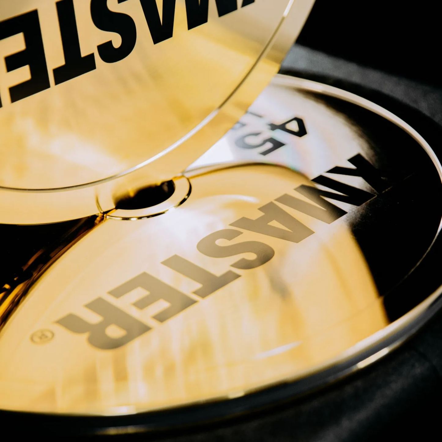 Gold Chrome Steel Plates （LB）