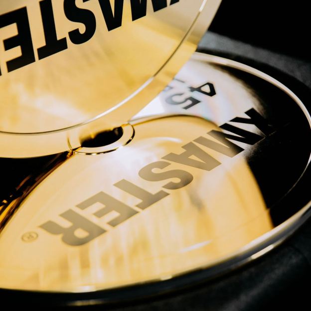 Gold Chrome Steel Plates （LB）