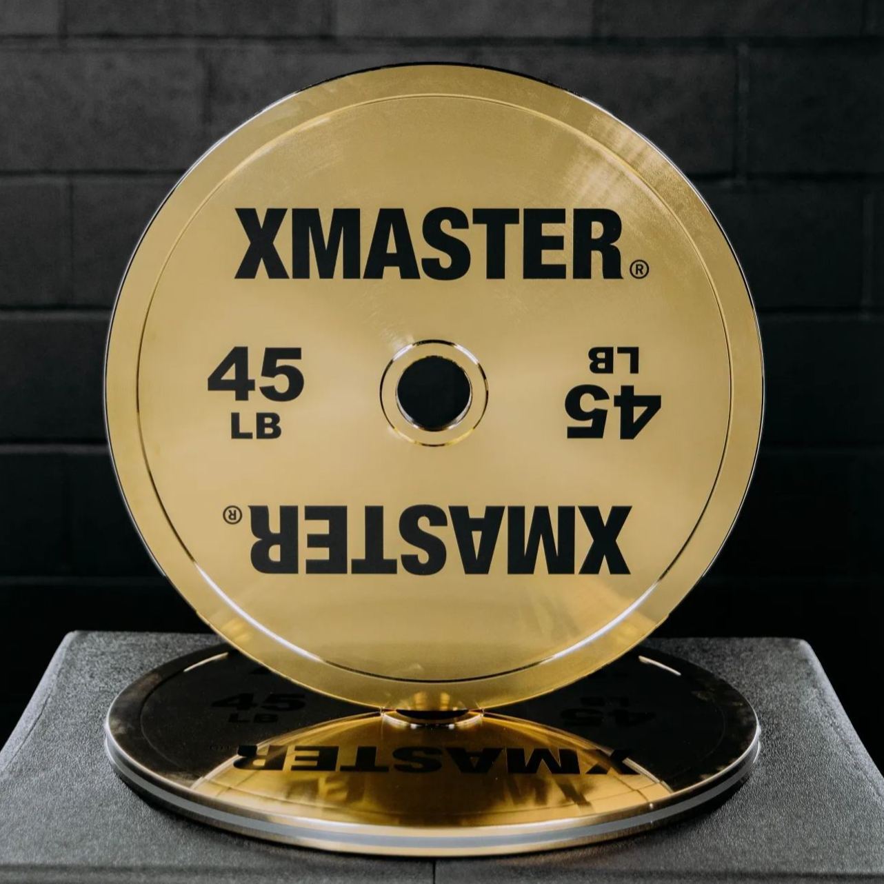 Gold Chrome Steel Plates （LB）