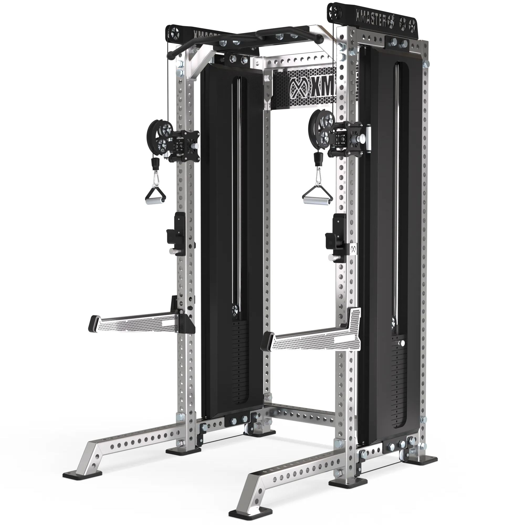 Stainless Steel 2-in-1 Multifunctional Rack 