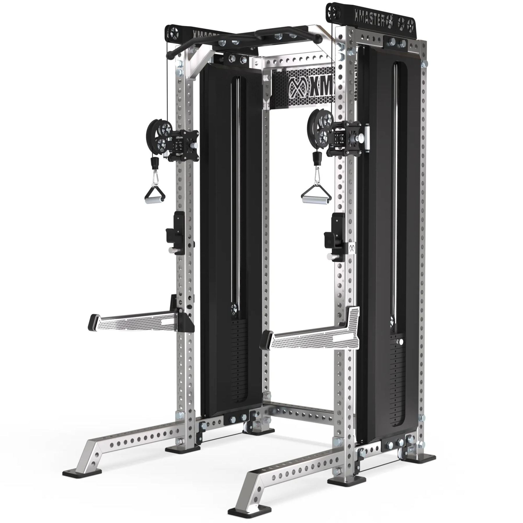 Stainless Steel 2-in-1 Multifunctional Rack 