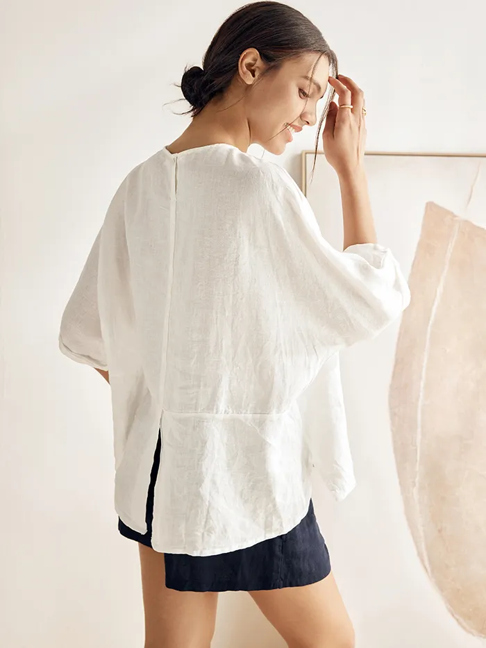 100% popular Linen Top