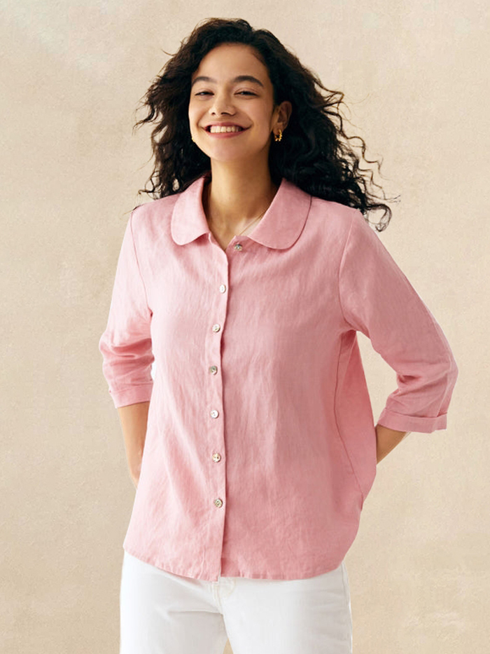 peter pan shirt women's