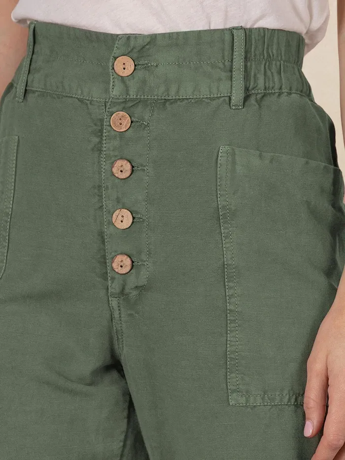 Signature Comfy Pants - Lime – Buttonscarves
