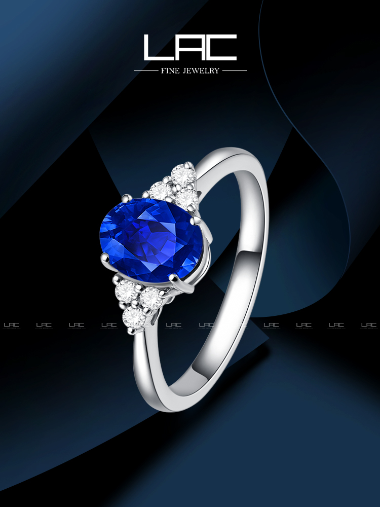 Inel din argint 925 cu safir