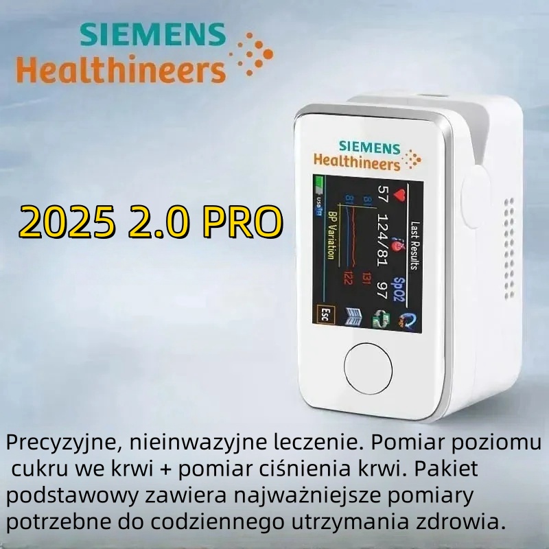 🌈Innowacja technologiczna w badaniach medycznych w 2025 roku: przenośny, bezbolesny i nieinwazyjny glukometr firmy Siemens, dzięki któremu monitorowanie poziomu cukru we krwi nigdy nie było tak proste!