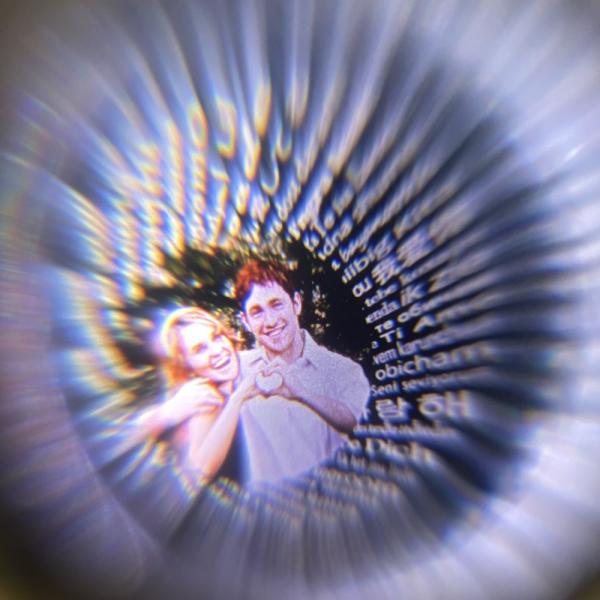 💎Colier personalizat cu proiecție foto - inimă