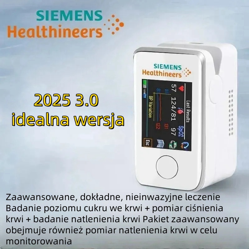 🌈Innowacja technologiczna w badaniach medycznych w 2025 roku: przenośny, bezbolesny i nieinwazyjny glukometr firmy Siemens, dzięki któremu monitorowanie poziomu cukru we krwi nigdy nie było tak proste!